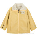 Fashionable Rabbit Fur Jacket Children'S Clothing